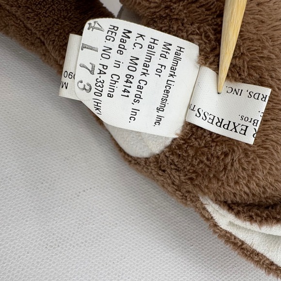 The Polar Express Reindeer Plush Bell Harness Hallmark Entertainment Warner Bros - Picture 10 of 12